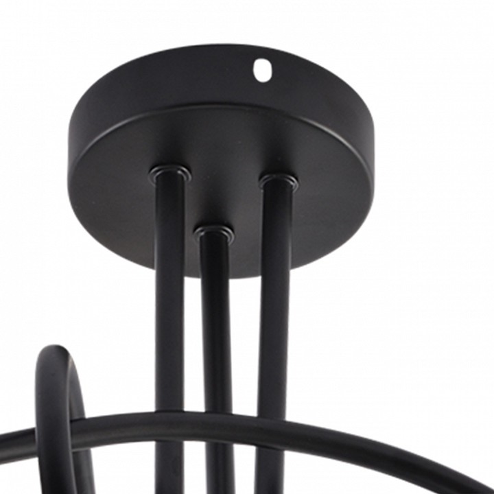 Люстра на штанге escada  1139/3p black/gold