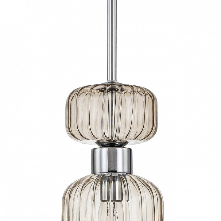 Подвесной светильник escada gloss 1141/1s chrome/beige