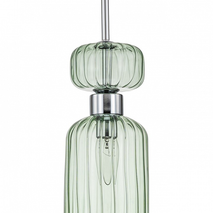 Подвесной светильник escada gloss 1141/1s chrome/green