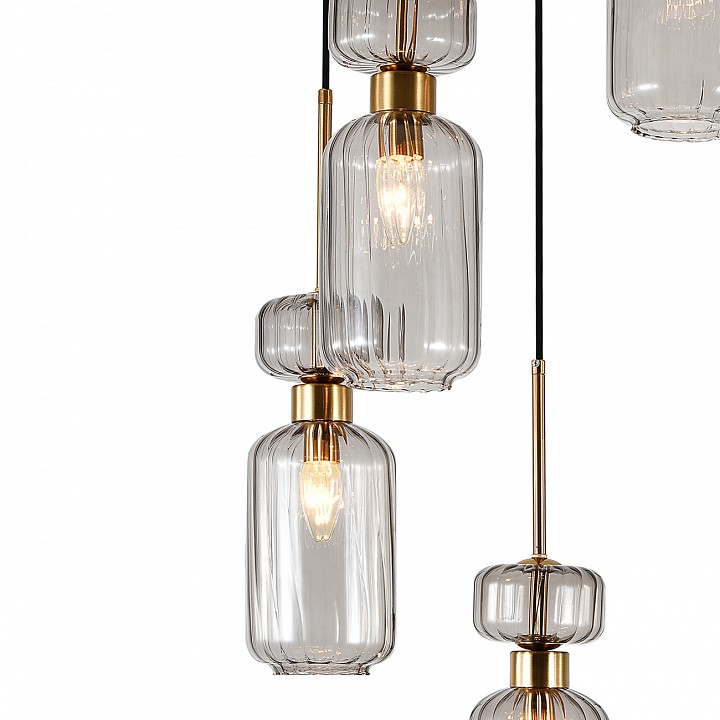 Подвесной светильник escada gloss 1141/5s smoke