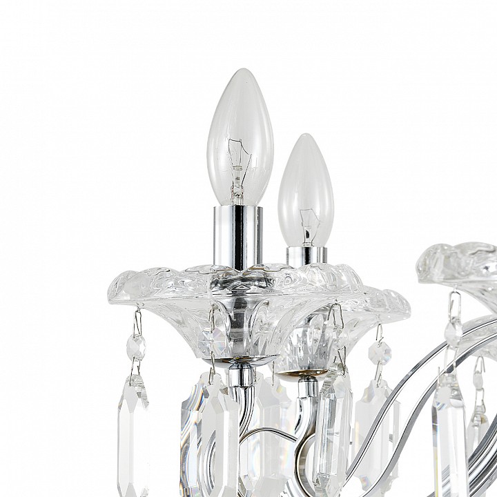 Подвесная люстра escada fantail 2111/8p chrome