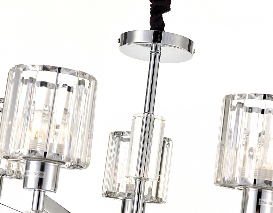 Подвесная люстра escada adorn 691/5s (chrome)