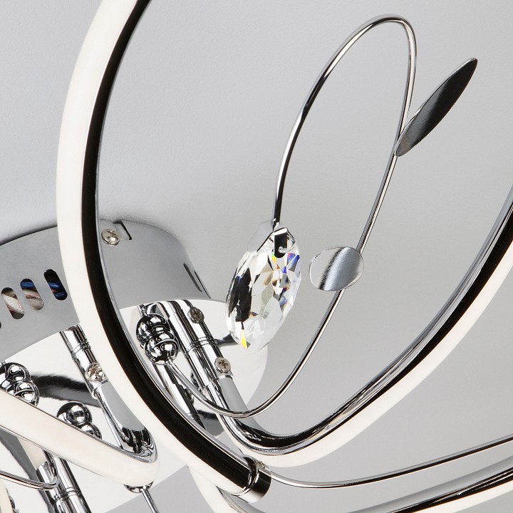 Потолочная люстра eurosvet venzel 90082/6 хром