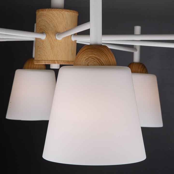 Люстра на штанге eurosvet fresco 70085/8 белый