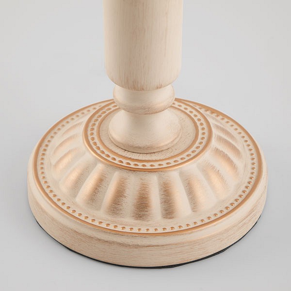 Настольная лампа декоративная eurosvet london 01060/1 белый с золотом