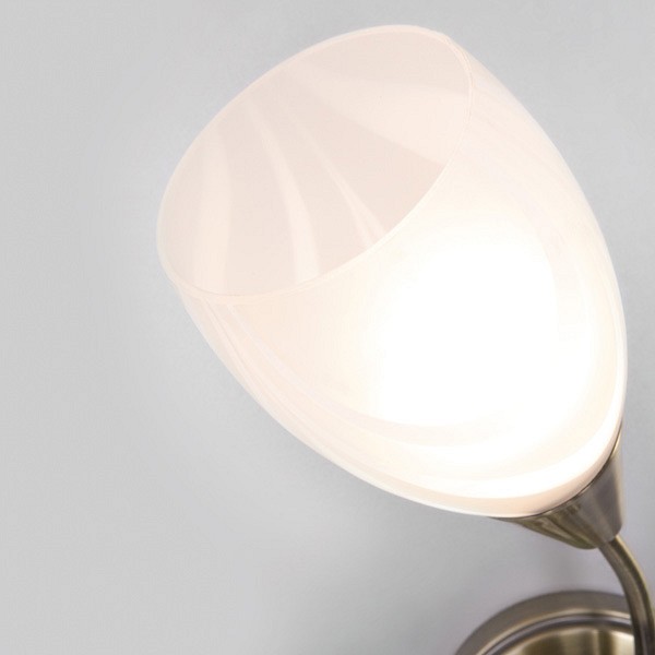 Бра eurosvet virginia 30275/1 античная бронза