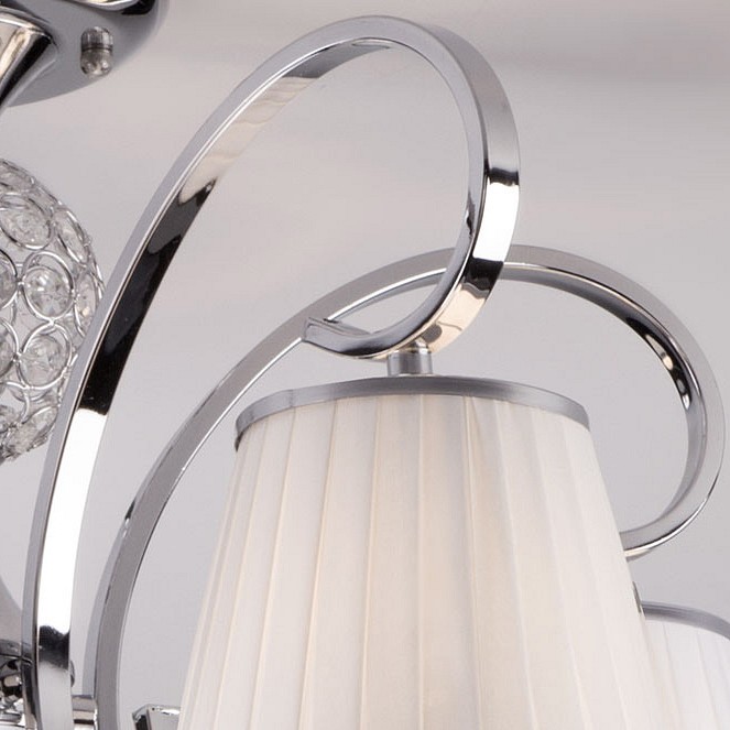 Потолочная люстра eurosvet tessa 60088/5 хром