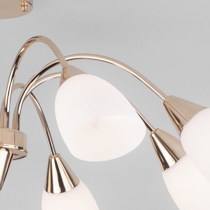 Люстра на штанге eurosvet ellene 30149/8 золото