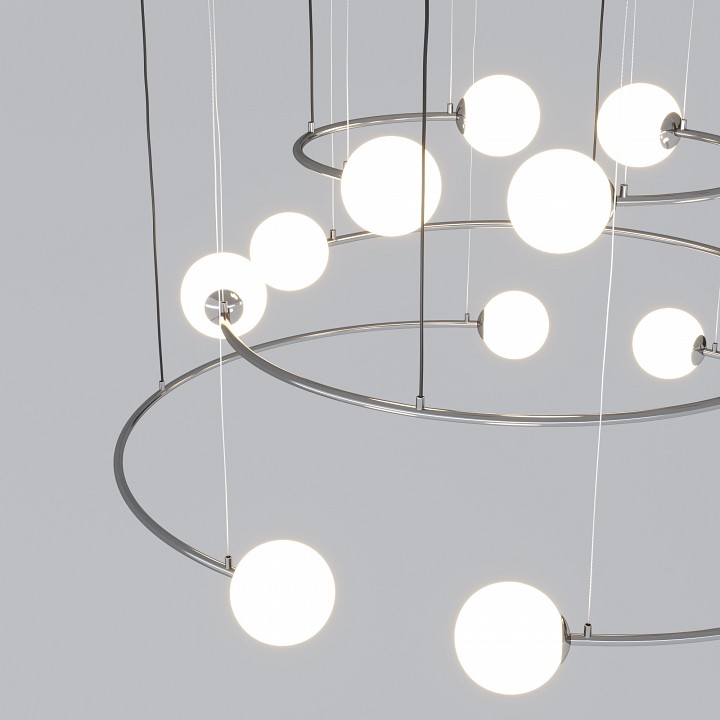 Подвесная люстра bogate's brook 360/12 хром