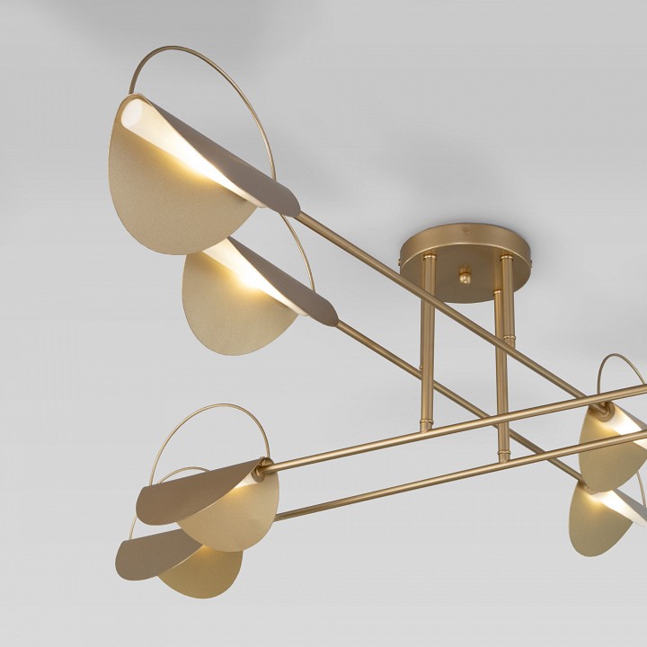 Потолочная люстра eurosvet grazia 70148/8 золото