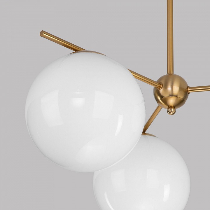 Люстра на штанге eurosvet marbella 60147/3 латунь