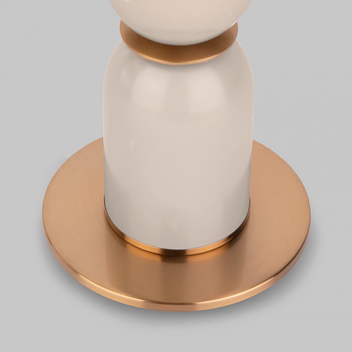 Настольная лампа декоративная eurosvet caprera 01153/1 латунь