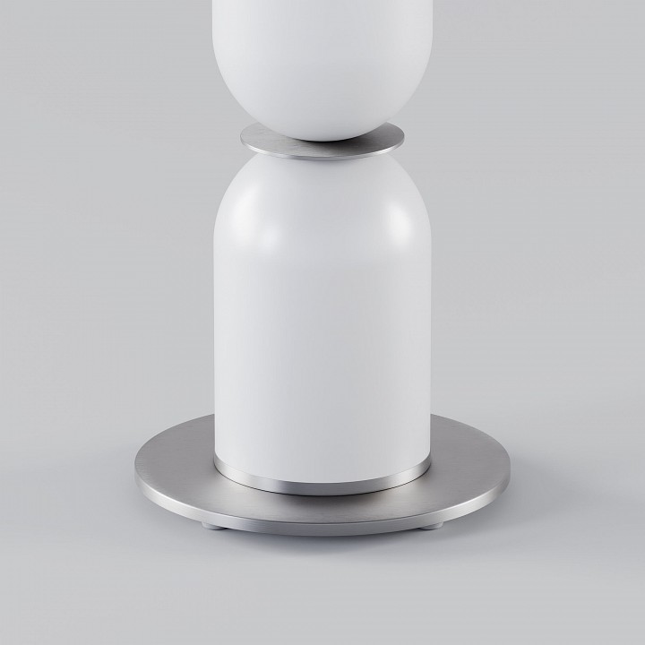 Настольная лампа декоративная eurosvet caprera 01153/1 никель