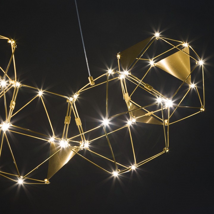 Подвесная люстра eurosvet uma 90368/7 медь