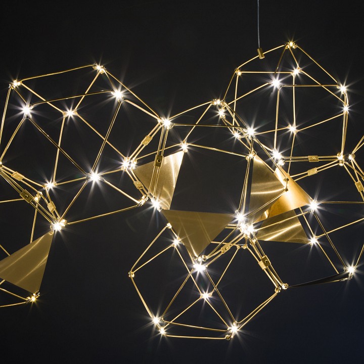 Подвесная люстра eurosvet uma 90368/14 медь