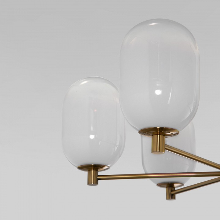 Люстра на штанге eurosvet loona 60161/6 латунь