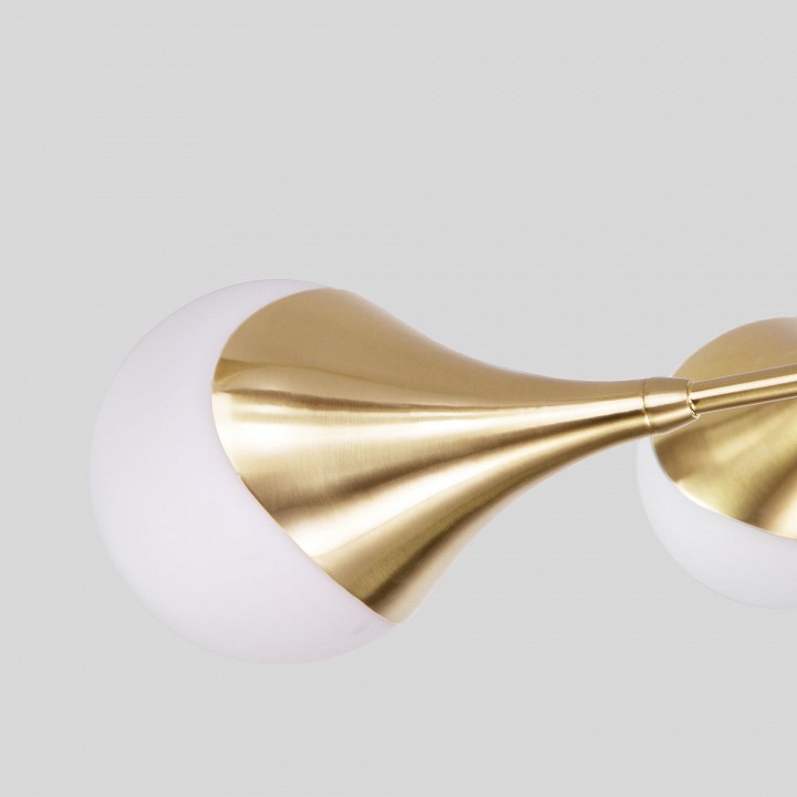 Люстра на штанге eurosvet calyx 60168/6 латунь