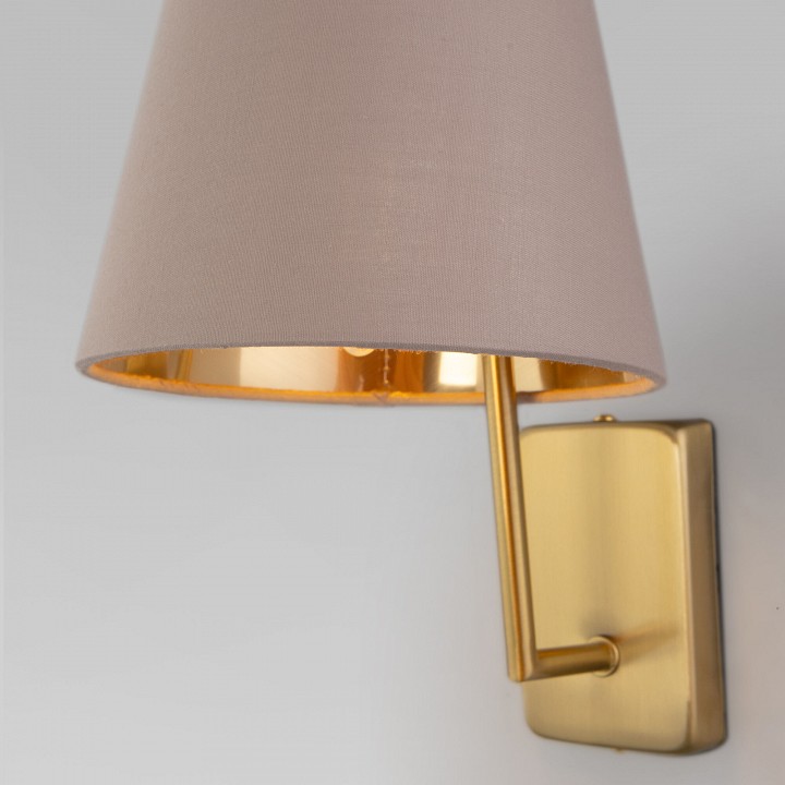 Бра eurosvet topanga 60173/1 латунь