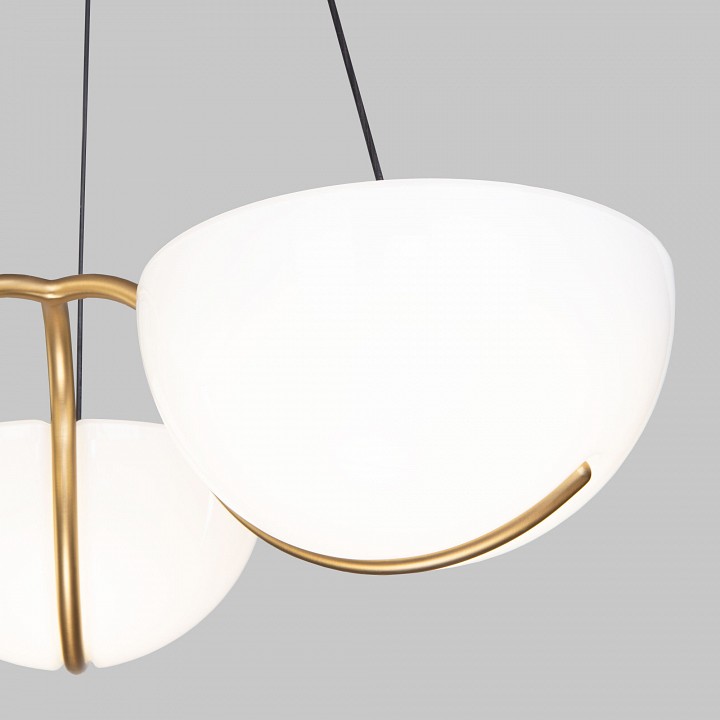 Подвесная люстра eurosvet emisfero 50083/3 led золото