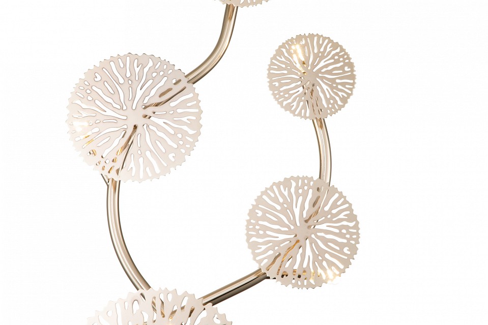 Бра indigo sole 12016/5w gold