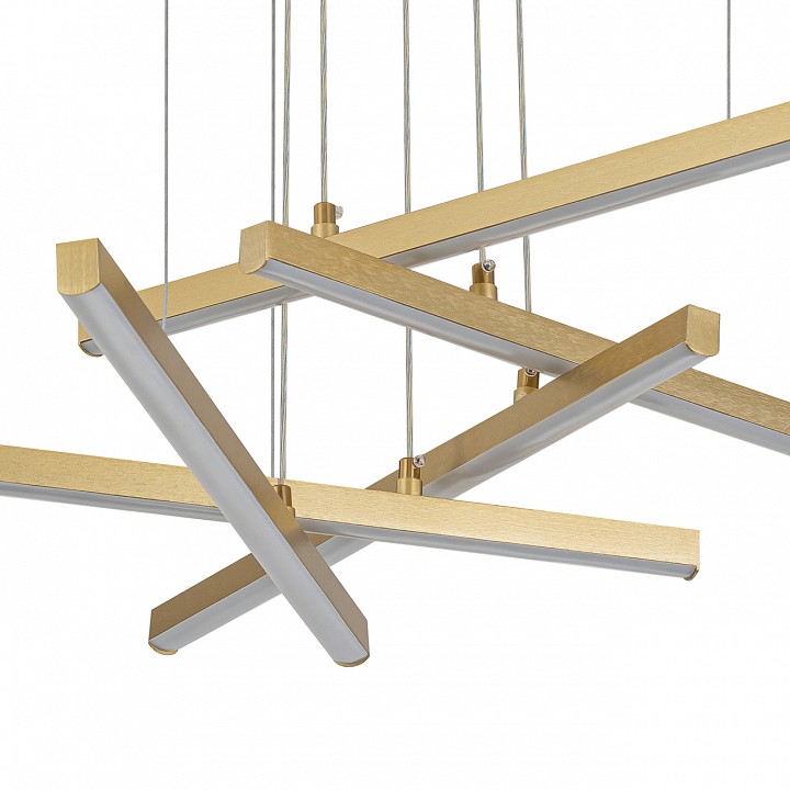 Подвесная люстра indigo paralleli 14017/5p gold