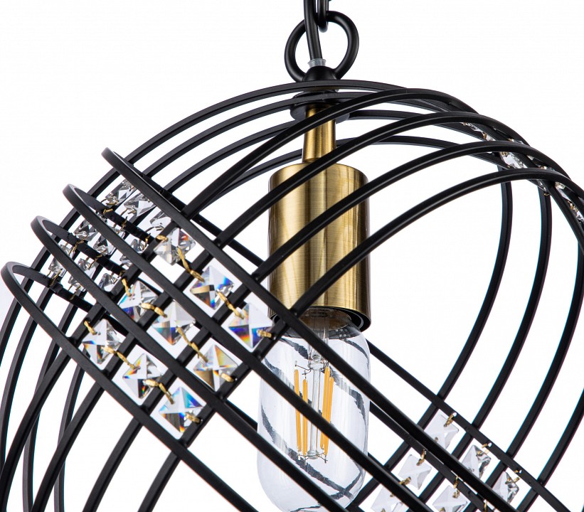 Подвесной светильник indigo fresco 10001/1p black