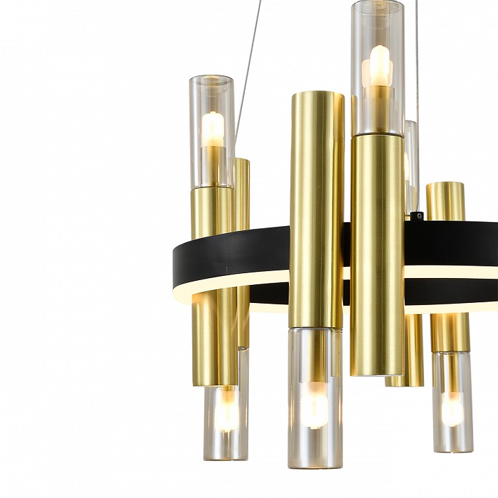 Подвесная люстра indigo fiamma 13027/8p black