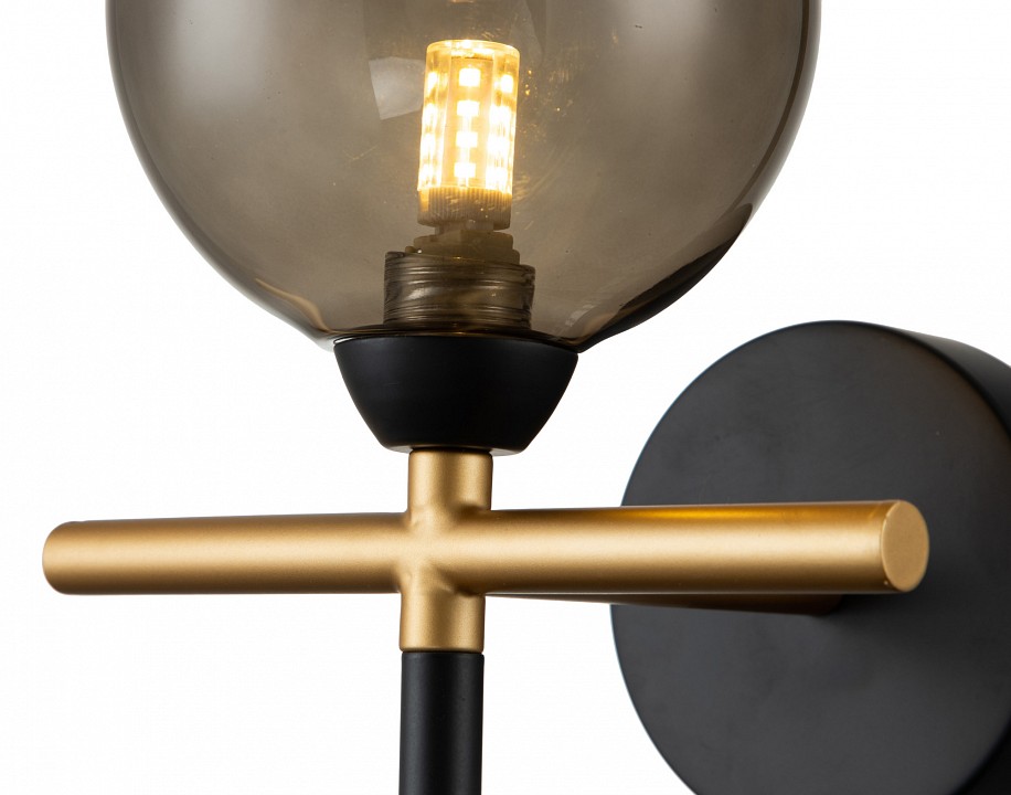 Бра indigo piano 11021/1w smoke