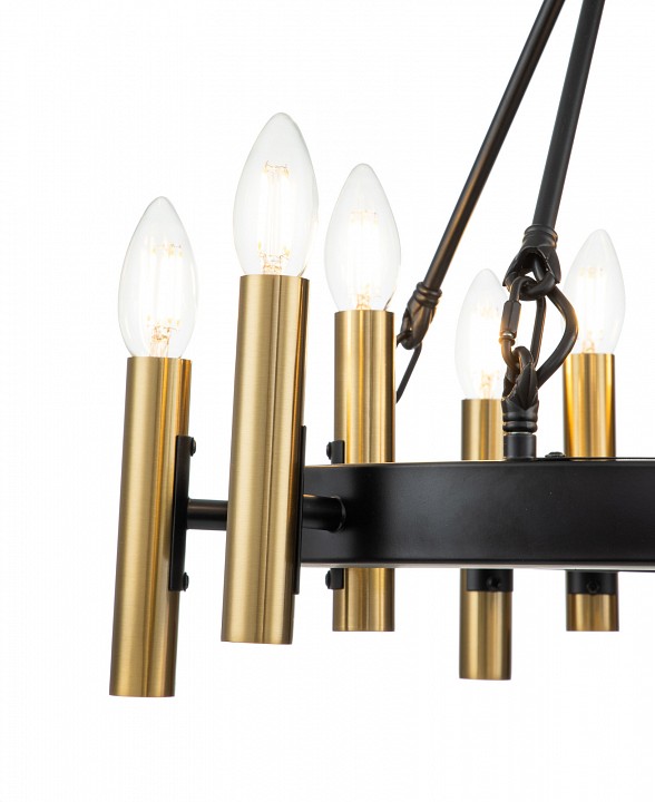 Подвесная люстра indigo cero 13009/9p black