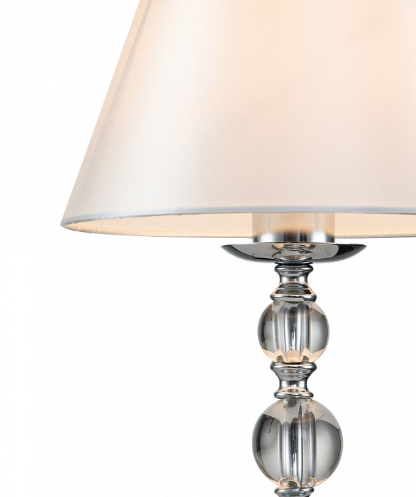 Настольная лампа декоративная indigo davinci 13011/1t chrome