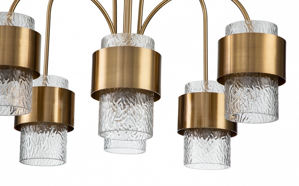 Подвесная люстра indigo eleganza 12019/a/6p brass