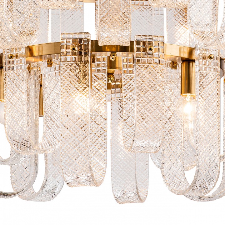 Подвесная люстра indigo brina 12027/18p brass