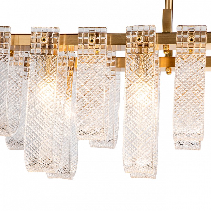 Люстра на штанге indigo brina 12027/10pl brass