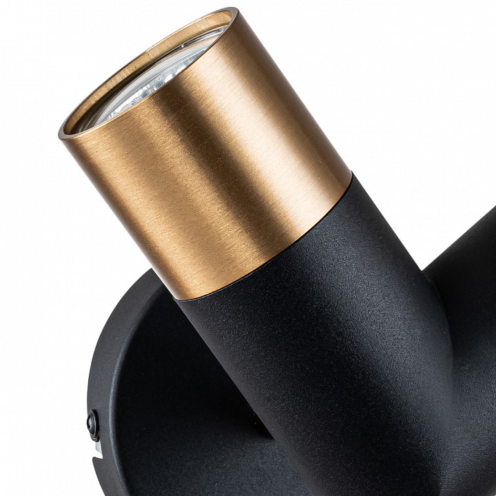 Бра indigo doppio 11036/2w black