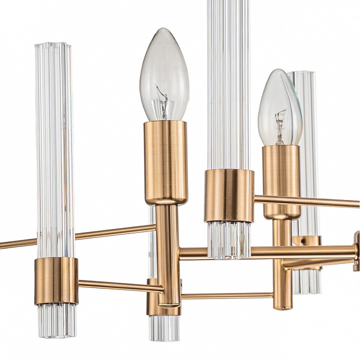 Подвесная люстра indigo favara 11040/5p brass