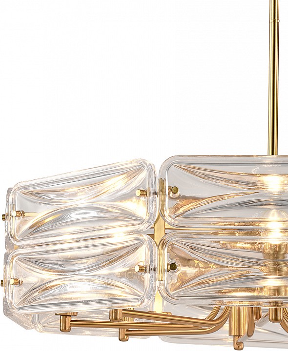 Светильник на штанге indigo zaffiro 12046/8p brass