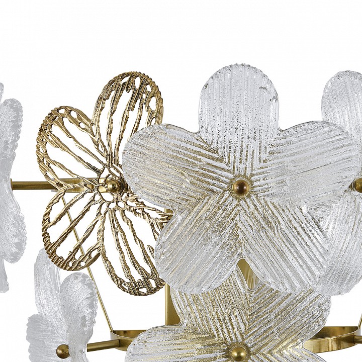 Накладной светильник indigo fiori 12049/2w brass