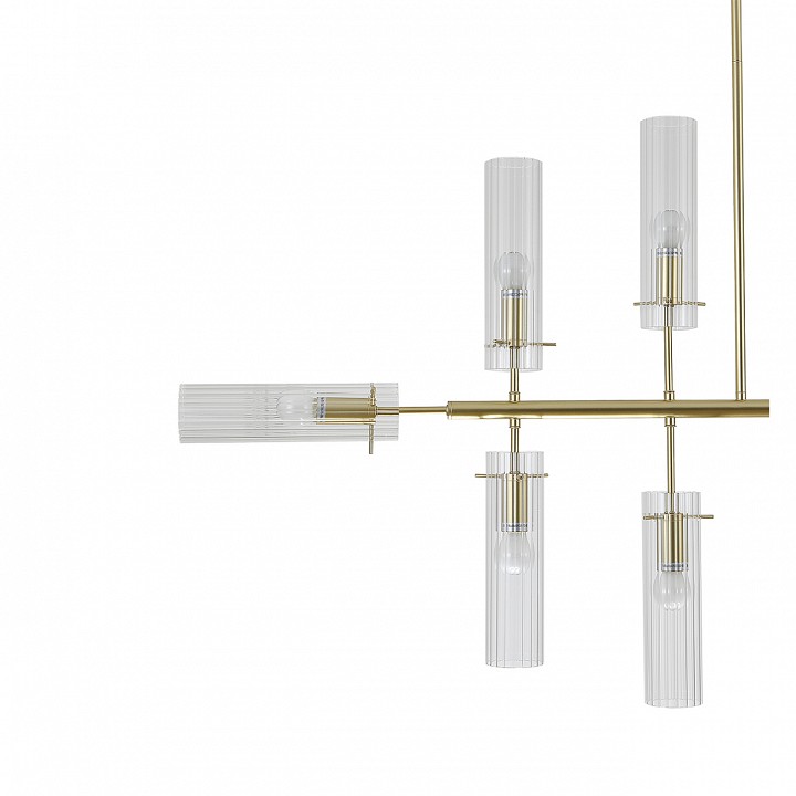 Люстра на штанге indigo saetta 11053/12r gold