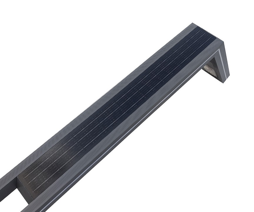 Наземный высокий светильник kink light миле 09201-f(220v/solar), 16(05)