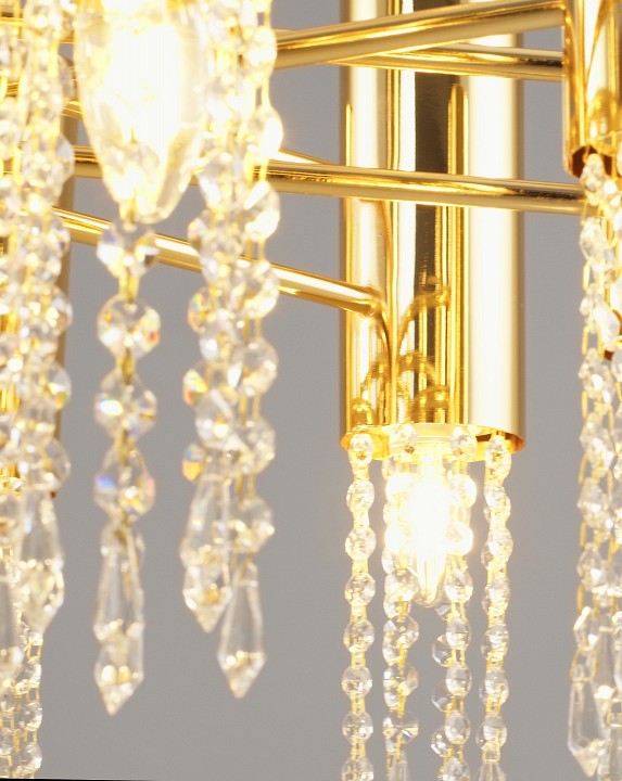 Подвесная люстра moderli klimand v10010-10p