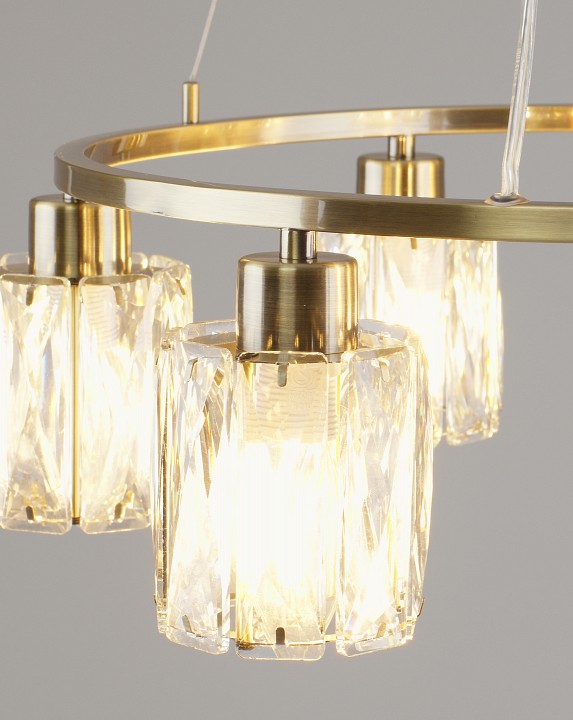 Подвесная люстра moderli prismique v11684-6p