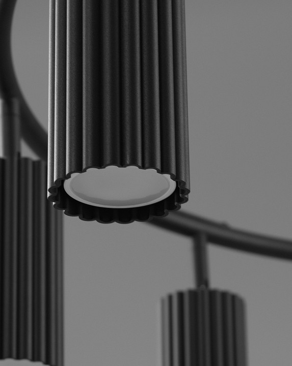 Подвесная люстра moderli  v11895-8p