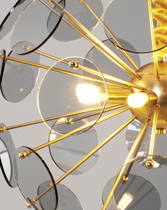 Подвесная люстра moderli komo v7080-8p