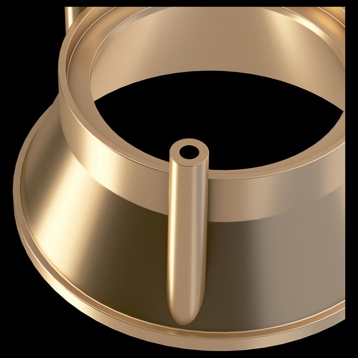 Рамка на 1 светильник maytoni technical alfa led c064-01mg