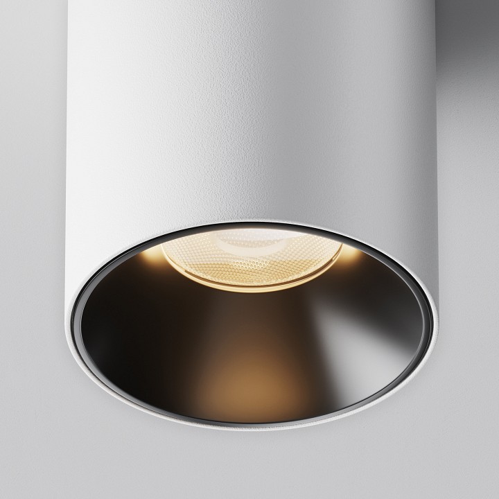 Накладной светильник maytoni technical alfa led c064cl-12w3k-rd-wb