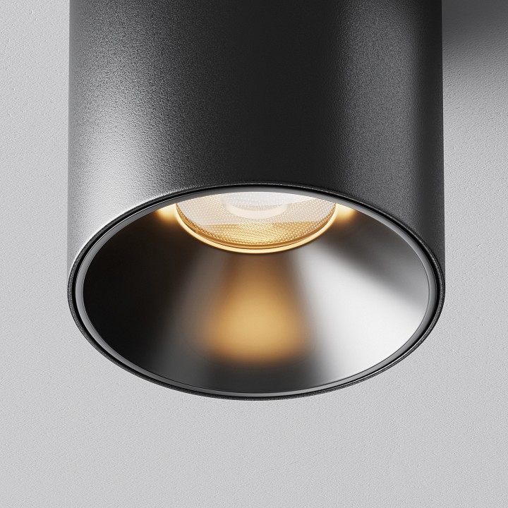 Накладной светильник maytoni technical alfa led c064cl-5w2.7k-rd-b