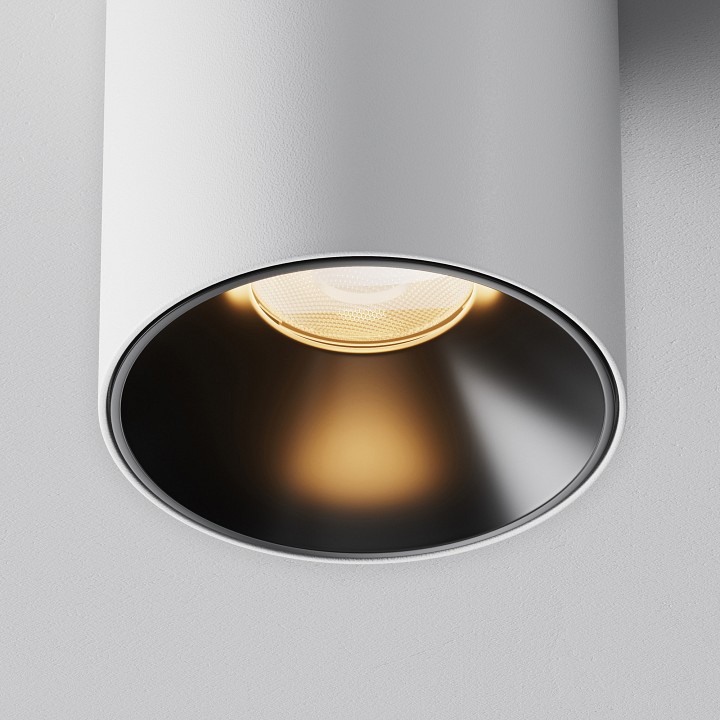 Накладной светильник maytoni technical alfa led c064cl-5w2.7k-rd-wb