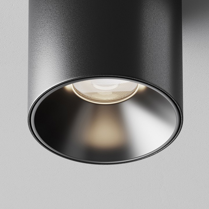 Накладной светильник maytoni technical alfa led c064cl-5w4k-rd-b