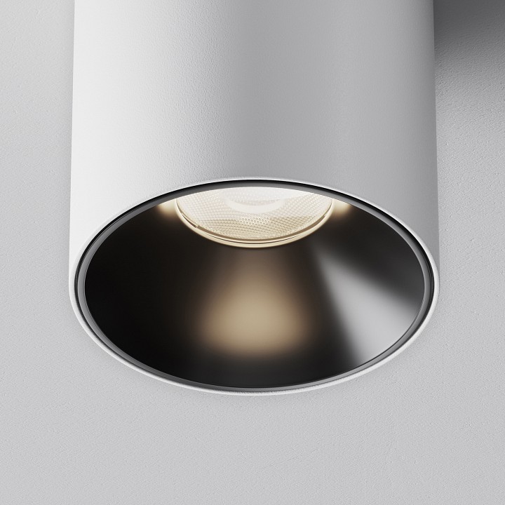 Накладной светильник maytoni technical alfa led c064cl-5w4k-rd-wb