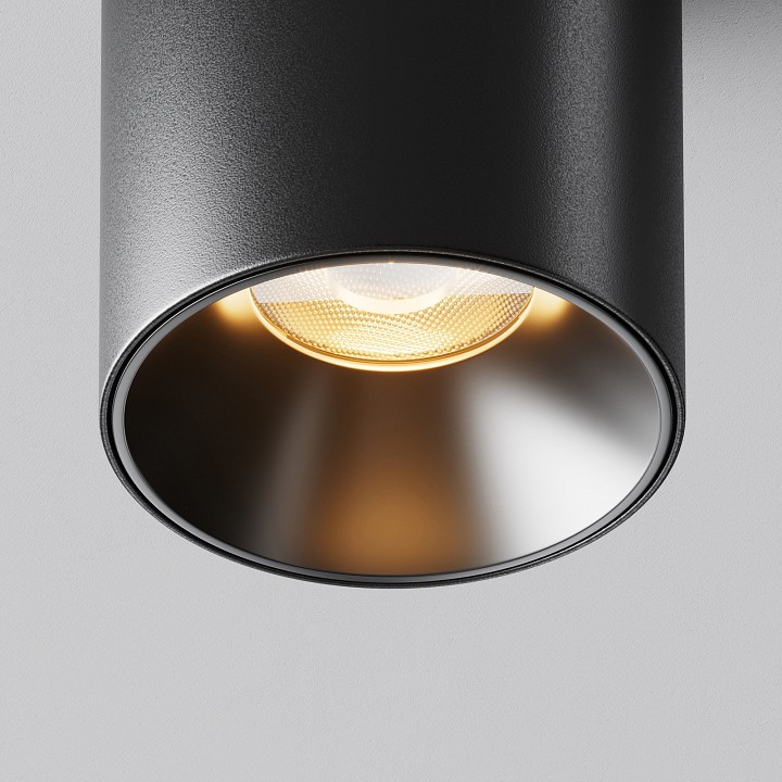 Накладной светильник maytoni technical alfa led c064cl-8w2.7k-rd-b